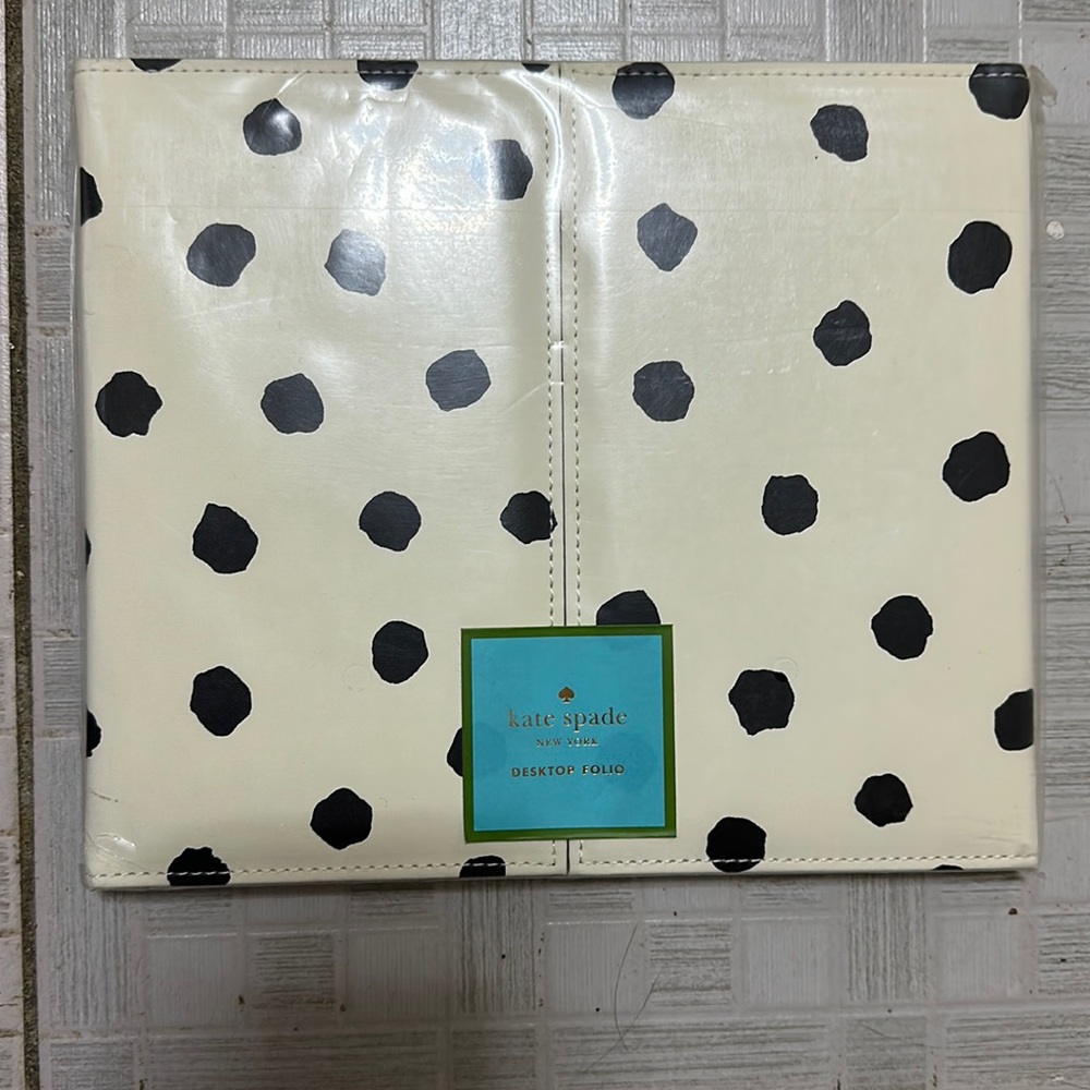 Kate Spade Poke dot planner/ memopads